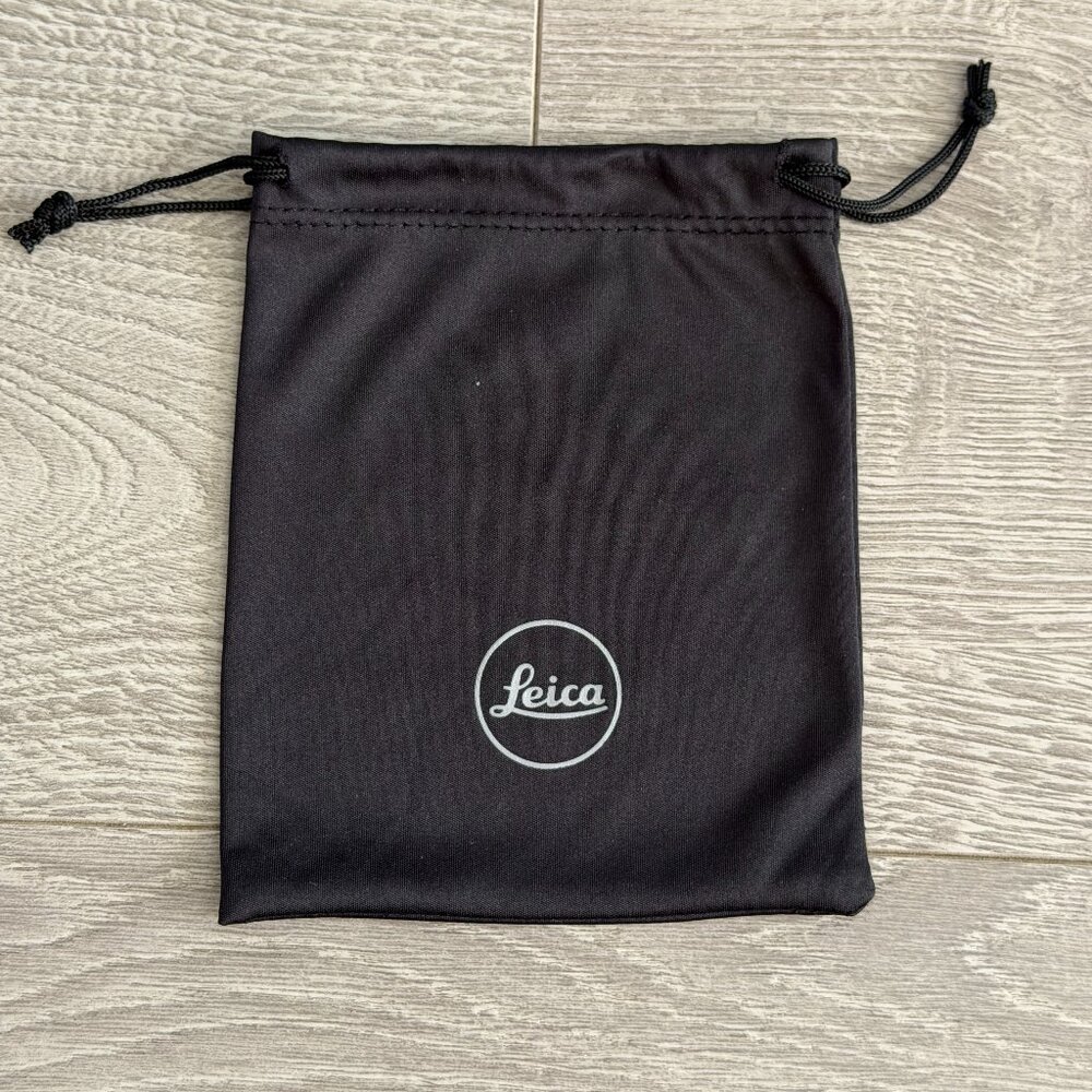 Leica D-Lux Camera Pouch Drawstring Protective Bag Black